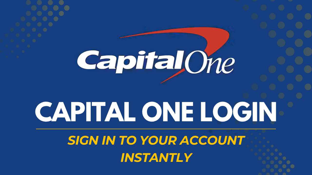Capital one credit card login
