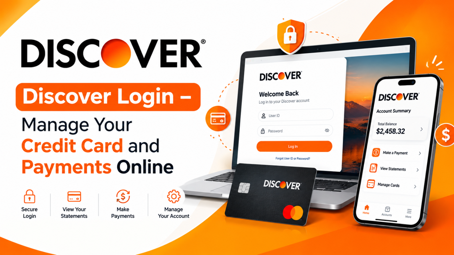 discover login